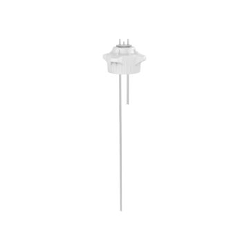 Justrite 12889 Open Top 120mm Carboy Cap with Adapter and (2) 1/4" Molded-In Hose Barbs - 37"L Tubing