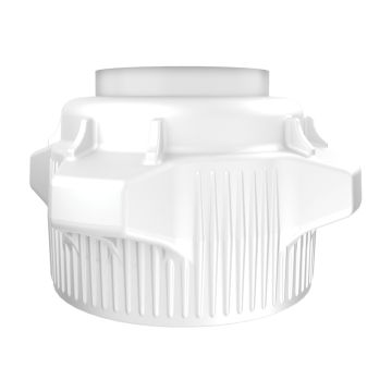 Justrite 12894 83mm Carboy Cap with Open Top and Closed adapter