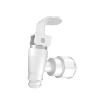 Justrite 12900 1-1/8" Thread Spigot for Carboys with 5/8" and  3/4" Hose Barb - Pack of 2
