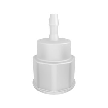 Justrite 12902 1-1/8" Thread with 1/4" Hose Barb Fitting
