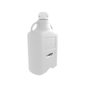 Justrite 12910 20L High Density Polyethylene Carboy with 83 mm Cap