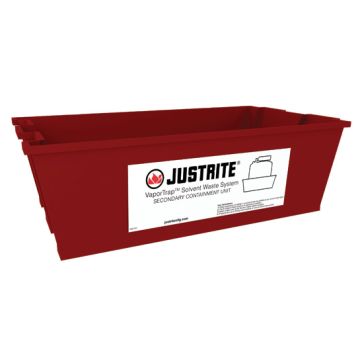 Justrite 12955 Spill Basin for 2.5L, 4L, 5L, or 10L Carboys