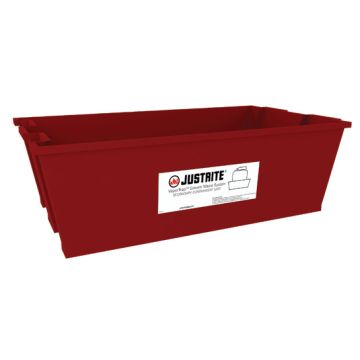 Justrite 12956 Spill Basin for 13.5L or 20L Carboys