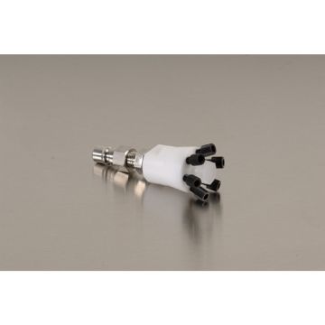 Justrite 28177 HPLC Poly Manifold with Stainless Steel Quick Disconnect for Safety Disposal Can