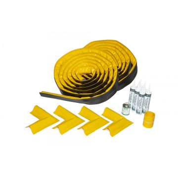Justrite 28464 Make-A-Berm Custom Spill Containment Kit - 1-1/2