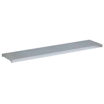 Justrite 29947 Spillslope Steel Half-Depth Shelf for Double 55 Gallon Vertical Drum Safety Cabinet