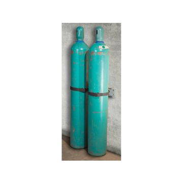 Justrite 35264 Gas Cylinder Support Bracket - 2 Cylinder Capacity - Wall Mount - Steel