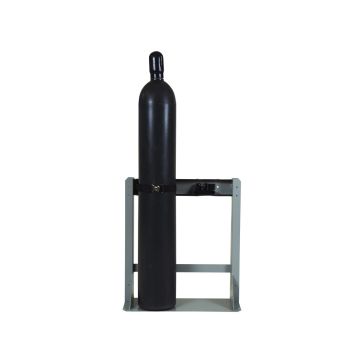 Justrite 35288 Gas Cylinder Stand - 2 Cylinder Capacity - Steel
