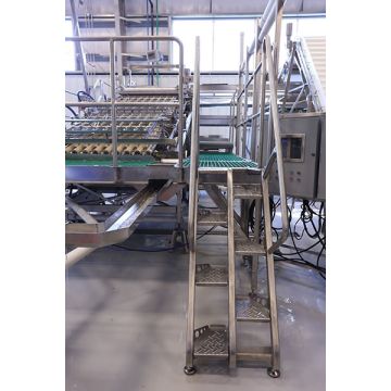 Stainless Steel Alternating Stairway
