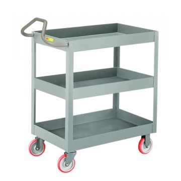 Little Giant Products 3-Inch Deep 3-Shelf Trucks with Ergonomic Handles