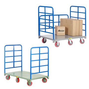 Little Giant Products 6-Wheel Double End Rack Platform Trucks