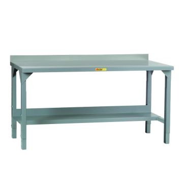 Little Giant Products Welded Steel Workbenches with 3" Backstop