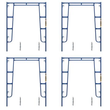 Metaltech M-MA7660VLV1 Walk-Thru Arch Frame 6' 4