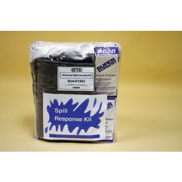 Wyk 1202 General Purpose Clear Zippered Bag Spill Kit