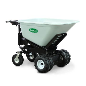 Granite Industries 70362 Overland 600 Series 8 Cubic Foot Electric Wheelbarrow with Power Dump - 8 Cubic Foot - Power Dump