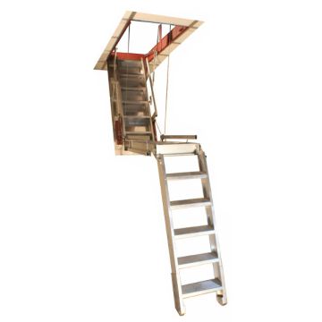 Precision Super Simplex Attic Stair w/Deep Box Frame (17