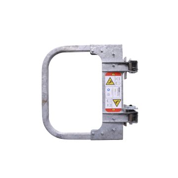 PS Doors EdgeHalt® Posi-Stop Ladder Safety Gates - Hot Dipped Galvanized