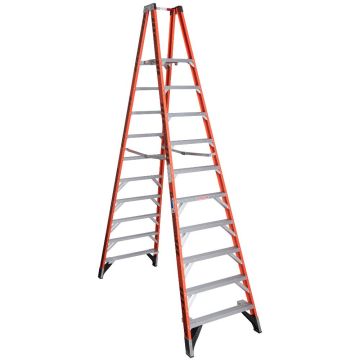 Werner PT7400 Series Type IA 300 lb Rated Fiberglass Platform Stepladders
