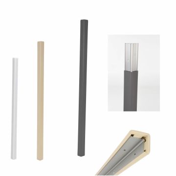 Vestil PVC Corner Protectors with Aluminum Inserts