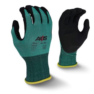 Radians RWG533 AXIS™ Cut Protection Level A2 Foam Nitrile Coated Gloves