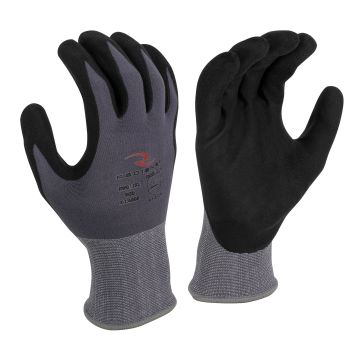 Radians Nylon Shell Foam Nitrile Gripper Glove