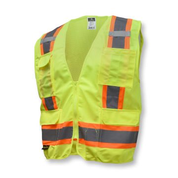 Radians Two Tone Surveyor Type R Class 2 Solid/Mesh Safety Vest