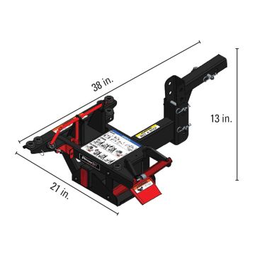 Reechcraft 4026236 PowerLift Hitch Hauler