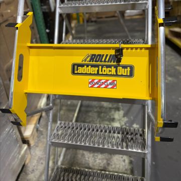 Vari-Safe ROLLING LADDER LOCK-OUT for Rolling Ladders