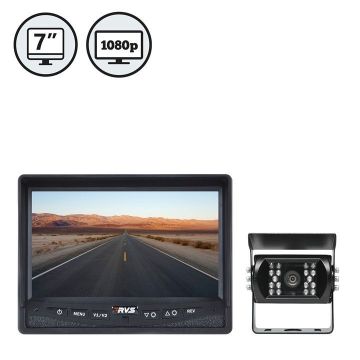 Rear View Safety HD Backup Camera Systems with Optional Side Cameras