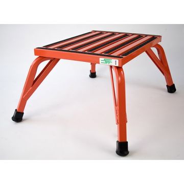 Safety Step HD18-12S Heavy Duty Steel Industrial Safety Step - 12"H