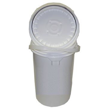 Wyk 580 Anti Slip 36 lbs. Safety Sorbent in a 6-1/2 Gallon White Screw Top Pail