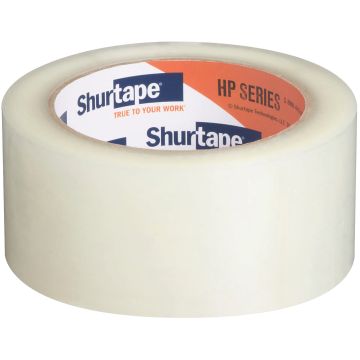 Shurtape 207142 HP 100&reg; General Purpose Grade Hot Melt Packaging Tape - 48mm W x 100m L - 3.0" Core - Case of 36