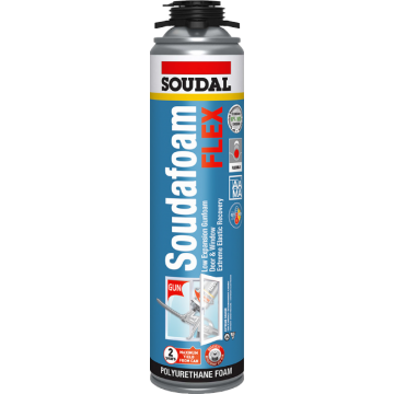 Soudafoam Flex Minimal Expansion + Extreme Temperature + Elastic Gun Foam (Aama Approved)