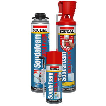 Soudafoam Door & Window Minimal Expansion Gun Foam (AAMA approved)