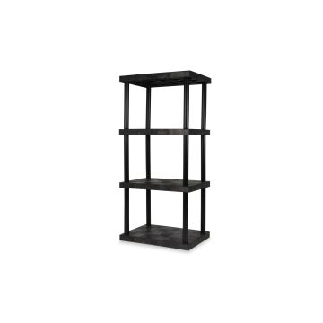 Structural Plastics ST3624x4 36" x 24" DuraShelf® Solid Top Shelving 4 Shelf Unit
