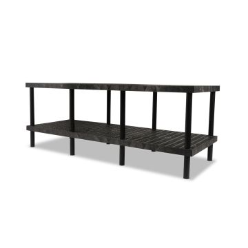 Structural Plastics W9636 96" x 36" DuraShelf® Raised Grid Top Shelving