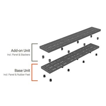 Structural Plastics Add-a-Level 96" x 16" Raised Flooring Platforms