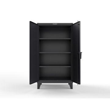 Strong Hold 35-243 Extreme Duty 12 GA Cabinet with 3 Shelves, 36x24x66 in