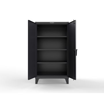 Strong Hold 35-303 Extreme Duty 12 GA Cabinet with 3 Deep Shelves, 36x30x66 in