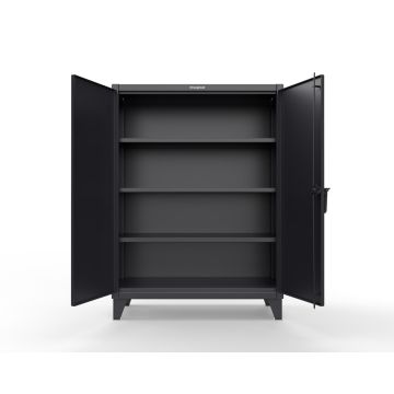 Strong Hold 45-243 Extreme Duty 12 GA Cabinet with 3 Shelves, 48x24x66 in