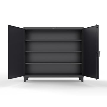 Strong Hold 65-243 Extreme Duty 12 GA Cabinet with 3 Shelves, 72x24x66 in