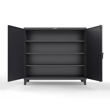 Strong Hold 65-303 Extreme Duty 12 GA Cabinet with 3 Deep Shelves, 72x30x66 in