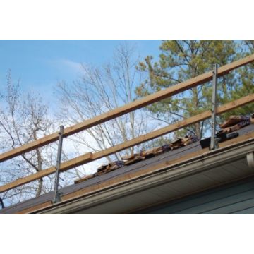 Tiedown 65014 Steep Slope Guardrail System with 5 Adjustable Pitch Positions between 4/12 and 16/12