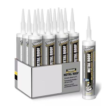 Titebond WeatherMaster Metal Roof Sealant - White - Case of 12