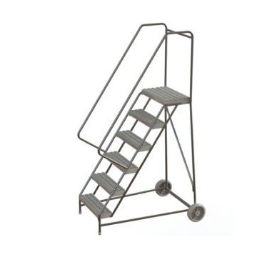Tri-Arc Aluminum Wheelbarrow Style Ladders