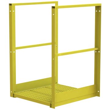 Tri-Arc U-Design Bridge Span Platform for Crossover Platforms