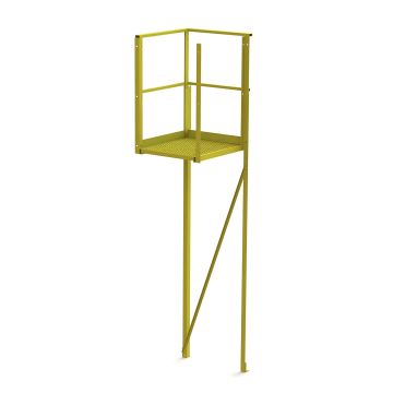 Tri-Arc U-Design Turn Platform for Crossover Platforms