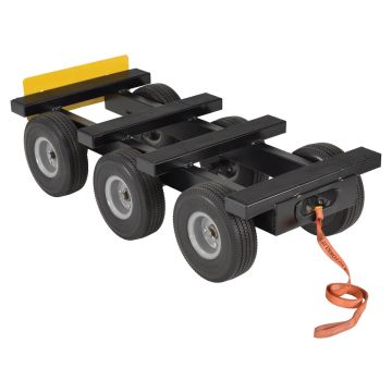 Vestil ALL-T-D6W-1000 All Terrain Dolly with 6 Wheels and 1,000 lbs Capacity