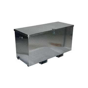 Vestil Aluminum Treadplate Portable Tool Boxes with Fork Pockets