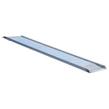Vestil 28"W Aluminum Walk Ramps with Non-Skid Tread Surface